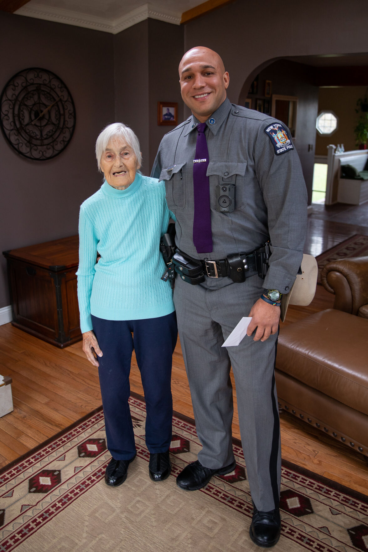 Trooper saves choking Watertown woman